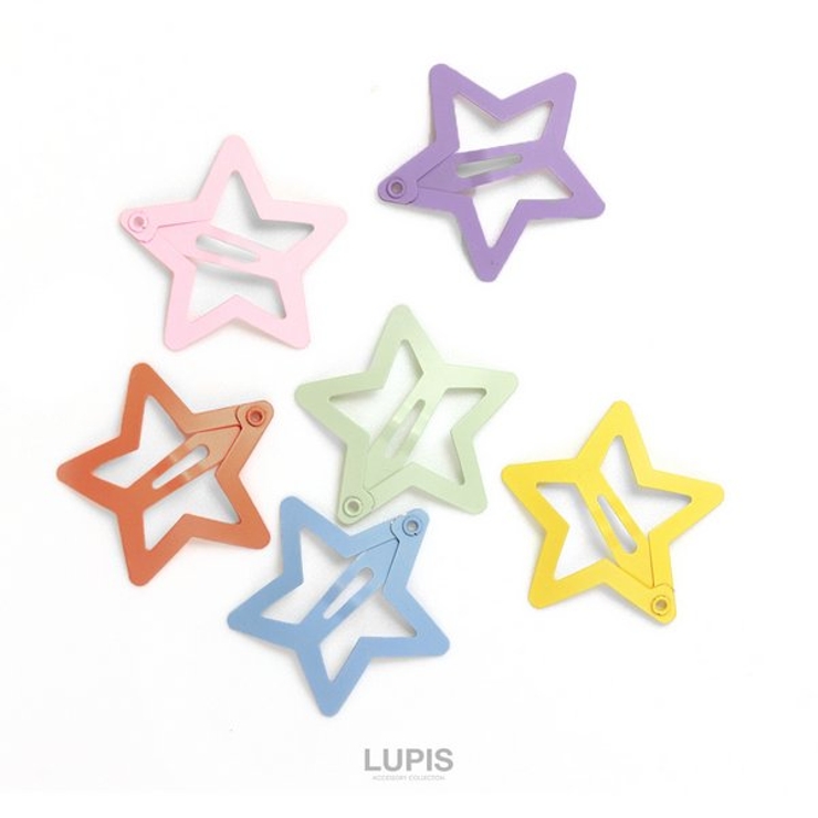 ハート×スターぱっちんヘアピンセット 【プチプラ 小さめ | LUPIS | 詳細画像3 