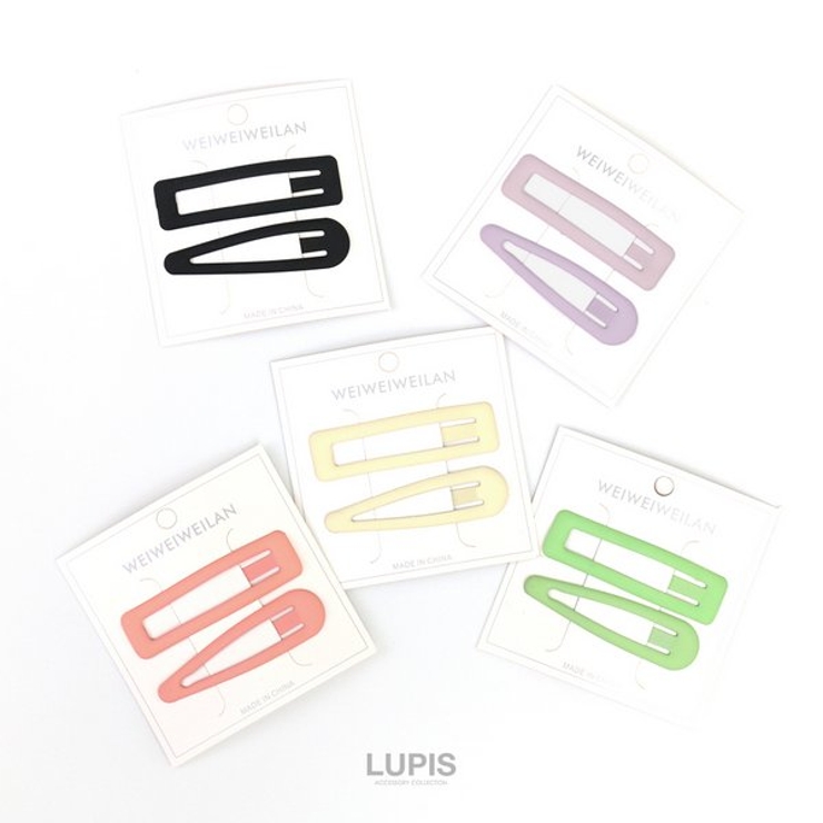 パステルマットカラーぱっちんヘアピンセット 【ヘアピン パッチンピン | LUPIS | 詳細画像4 