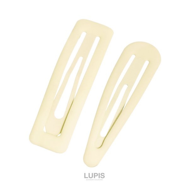 アイボリー | パステルマットカラーぱっちんヘアピンセット 【ヘアピン パッチンピン | LUPIS