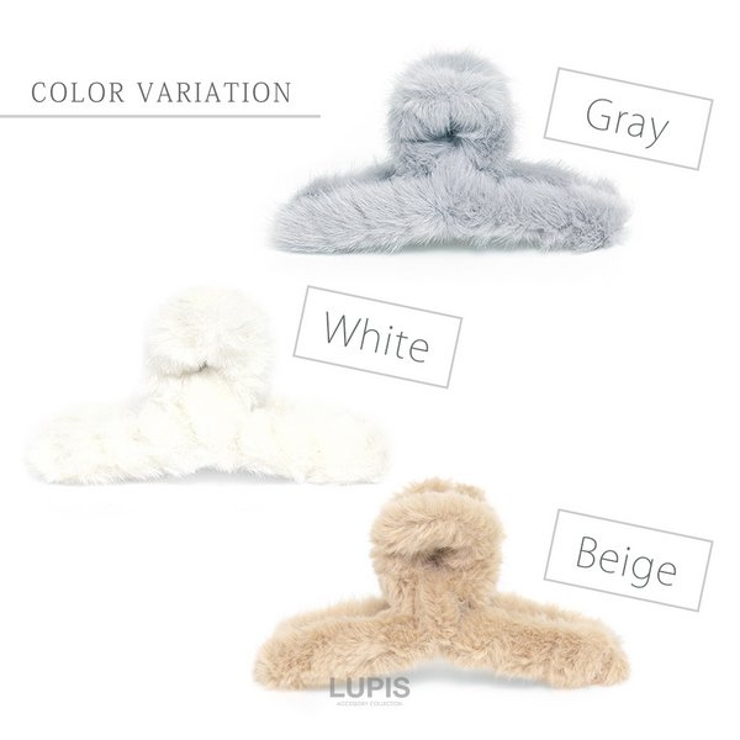 ファーバンスクリップ【ヘアアクセサリー】 | LUPIS | 詳細画像5 