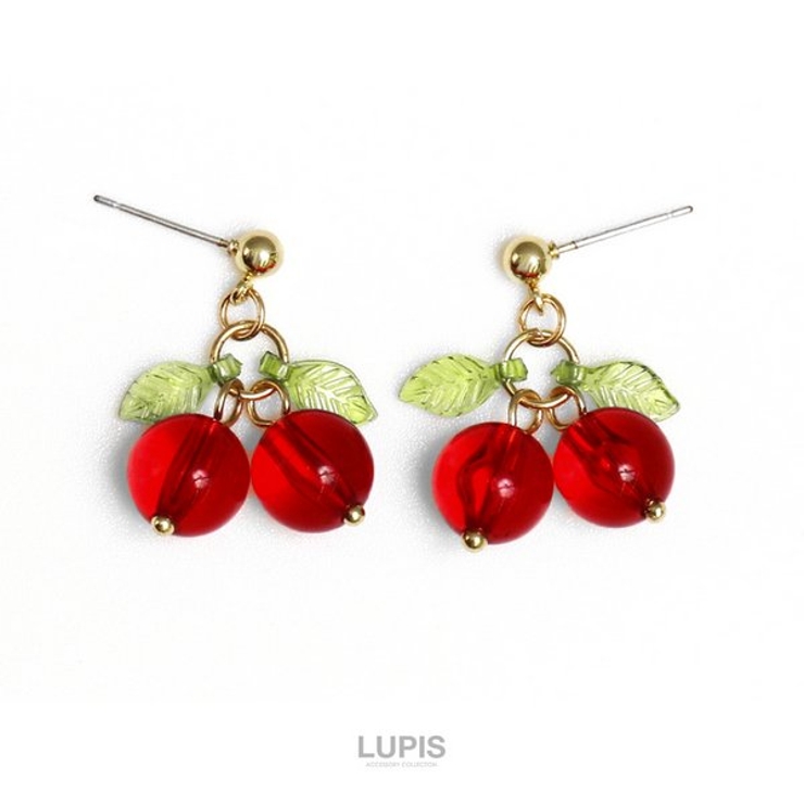 チェリーピアス 【シルバー925ポスト S925ポスト | LUPIS | 詳細画像3 