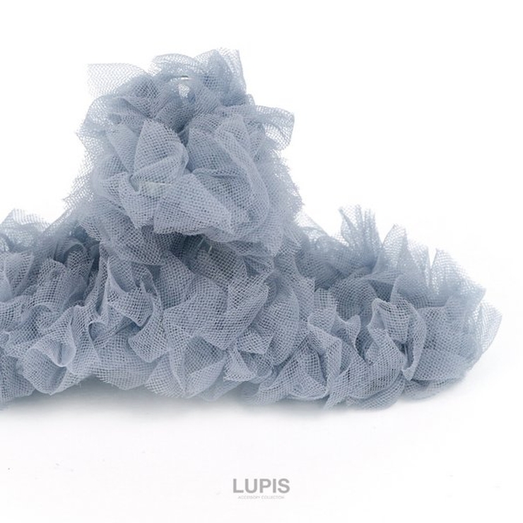 くしゅくしゅオーガンジーバンスクリップ 【ヘアアクセサリー バンスクリップ | LUPIS | 詳細画像8 