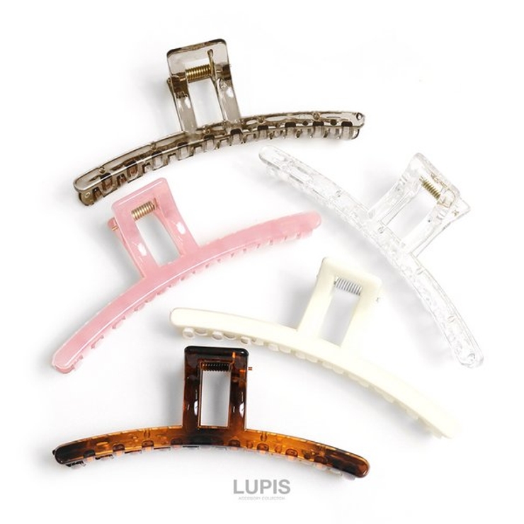 シンプルラインバンスクリップ 【バンスクリップ ヘアクリップ | LUPIS | 詳細画像2 