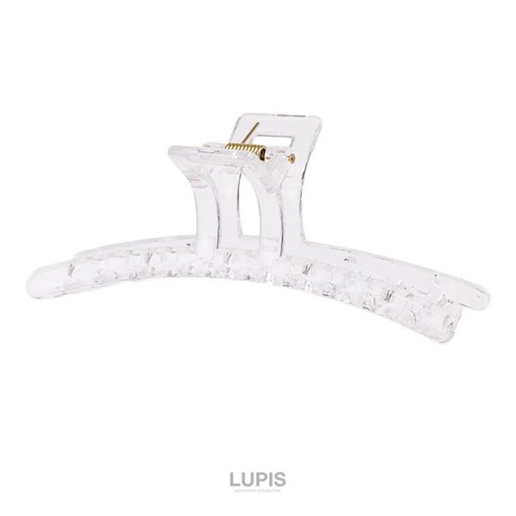 クリア | シンプルラインバンスクリップ 【バンスクリップ ヘアクリップ | LUPIS