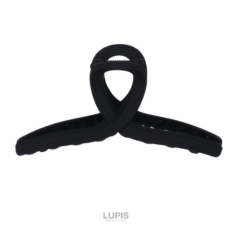 ブラック | ループラインマットカラーバンスクリップ 【プチプラ 大きめ | LUPIS