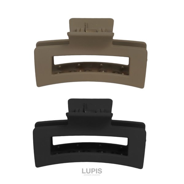 マットカラーレクタングルバンスクリップ【ヘアアクセサリー】 | LUPIS | 詳細画像3 