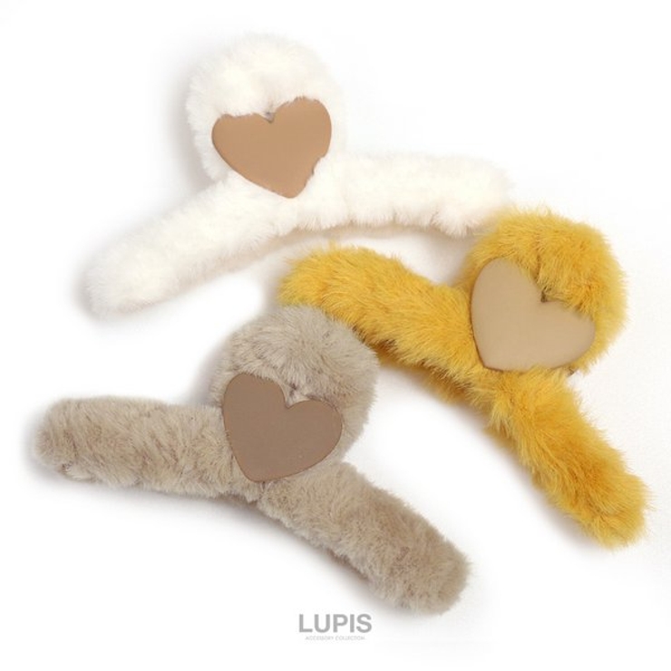 ハートファーバンスクリップ【ヘアアクセサリー】 | LUPIS | 詳細画像3 