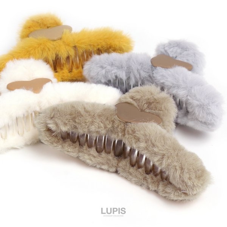 ハートファーバンスクリップ【ヘアアクセサリー】 | LUPIS | 詳細画像5 