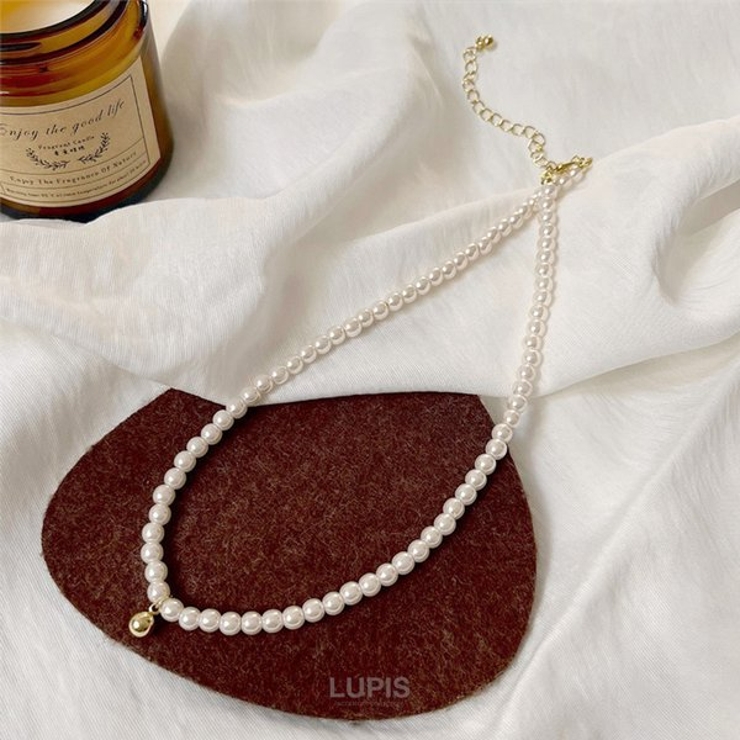 メタルボール×パールネックレス | LUPIS | 詳細画像5 