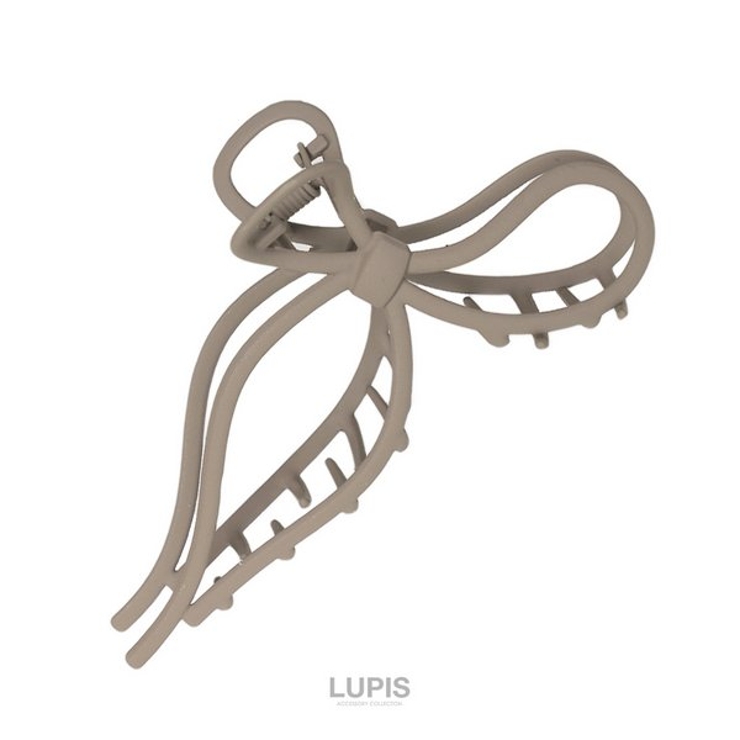 マットカラーリボンバンスクリップ【ヘアアクセサリー】 | LUPIS | 詳細画像2 