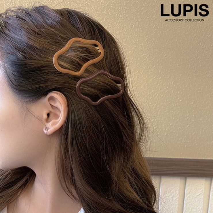 ニュアンスラインぱっちんヘアピン | LUPIS | 詳細画像1 