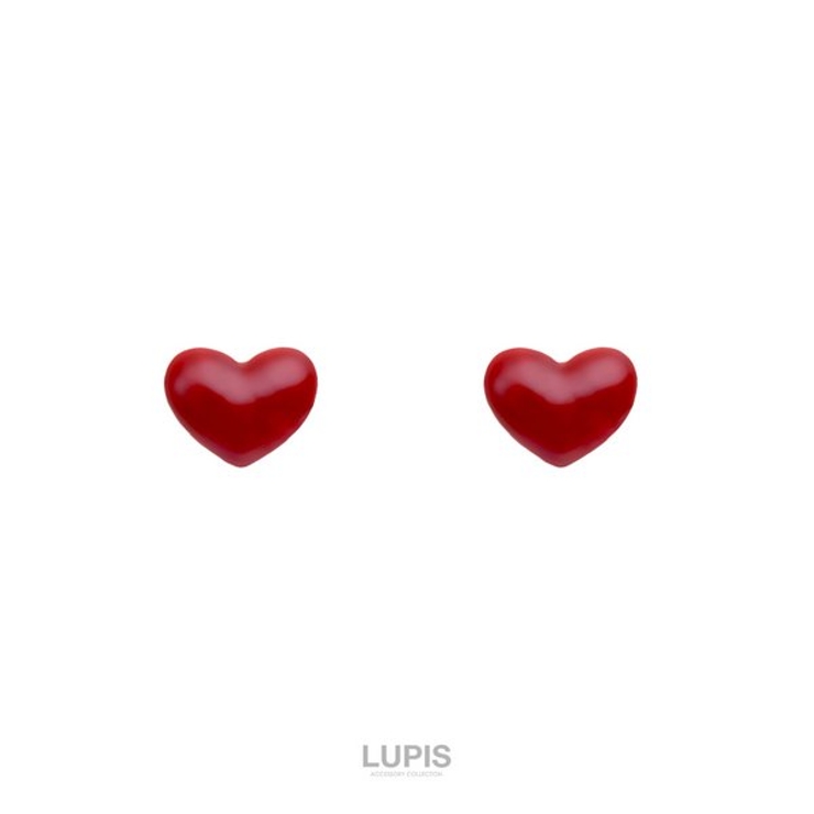 シンプルハートピアス【S925ポスト】 | LUPIS | 詳細画像2 