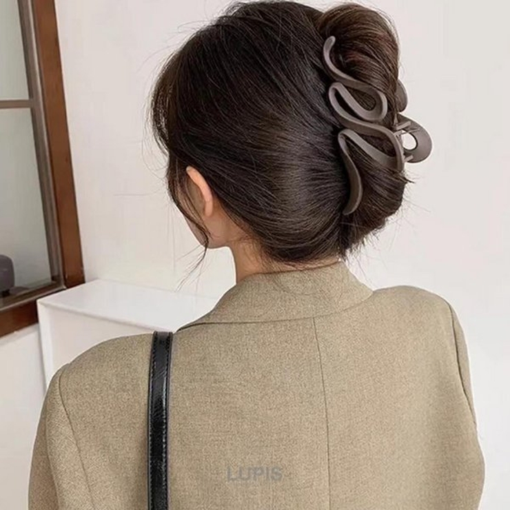 マットカラーニュアンスラインバンスクリップ | LUPIS | 詳細画像7 