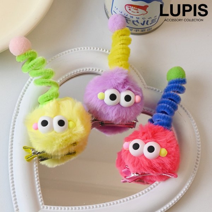 ふわふわモンスターヘアクリップ | LUPIS | 詳細画像1 