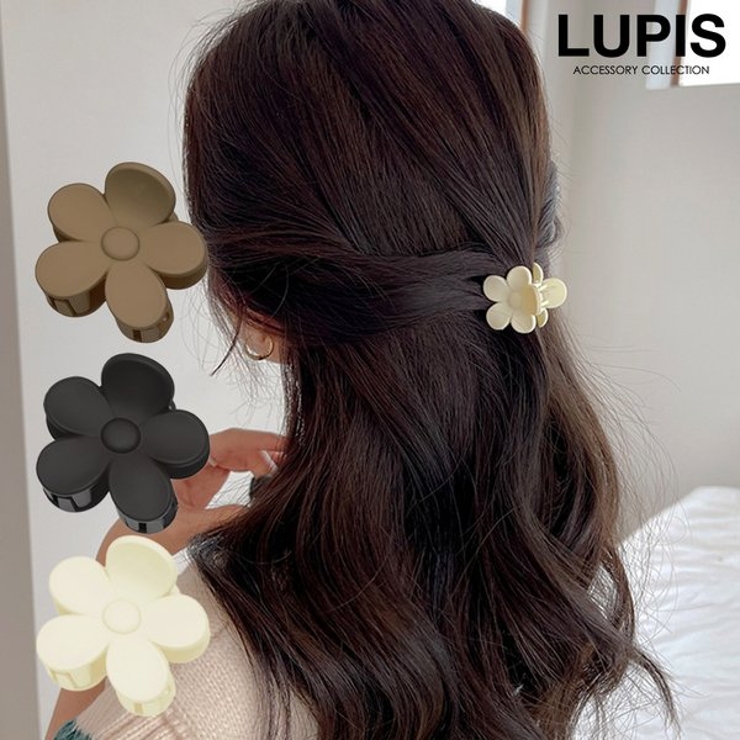 フラワーミニバンスクリップ | LUPIS | 詳細画像1 