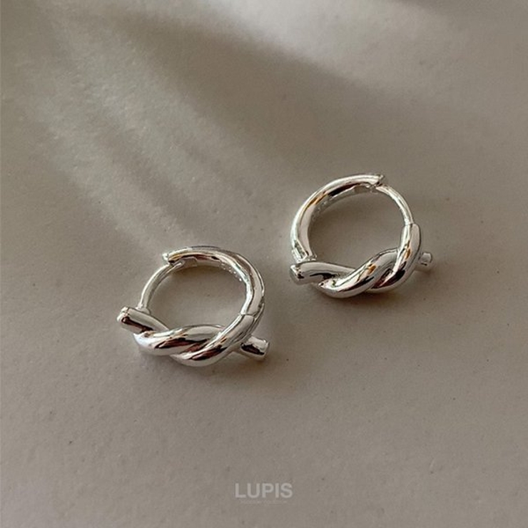 ノットプチフープピアス | LUPIS | 詳細画像3 