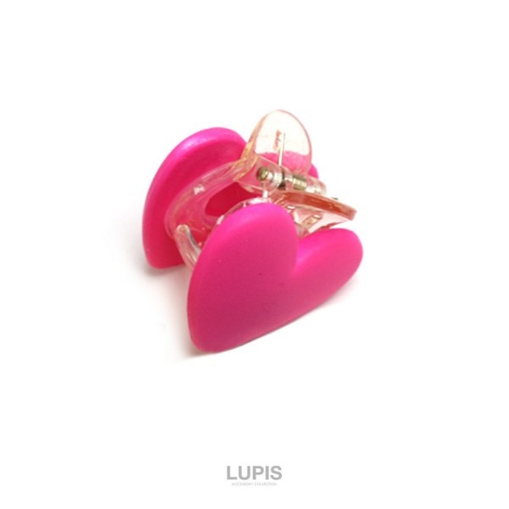 ビビットカラーハートヘアクリップ | LUPIS | 詳細画像3 