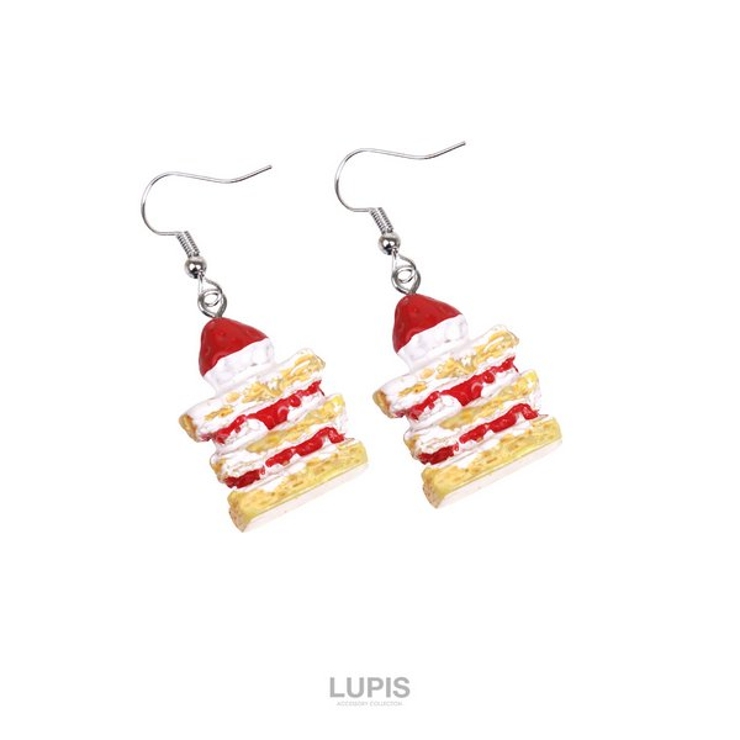 ストロベリーミルフィーユフックピアス | LUPIS | 詳細画像3 