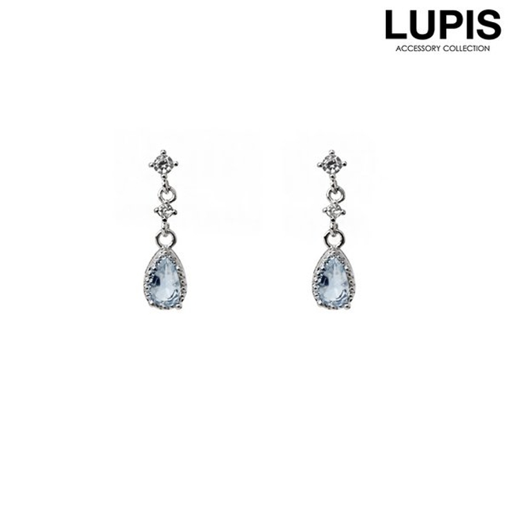 【S925ポスト】ティアドロップピアス | LUPIS | 詳細画像1 