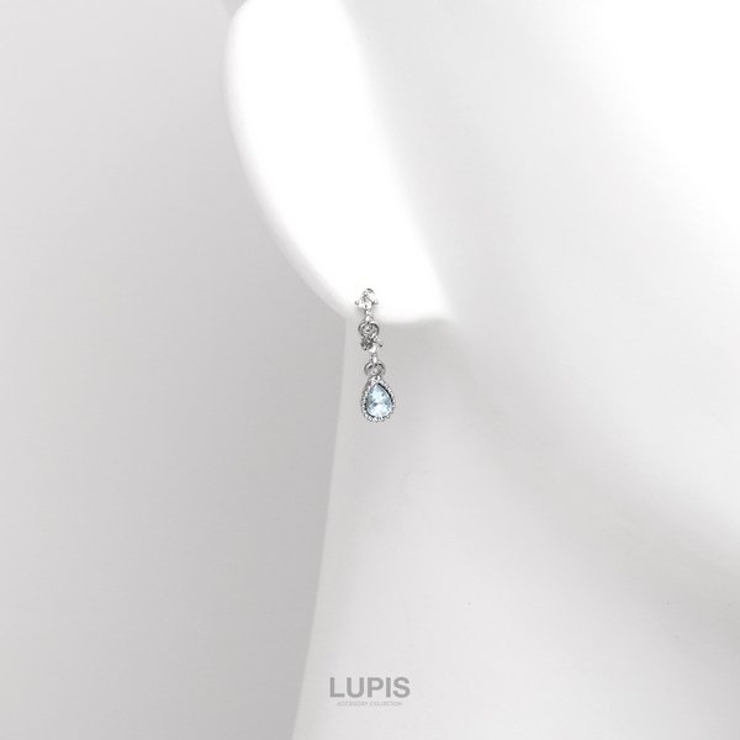 【S925ポスト】ティアドロップピアス | LUPIS | 詳細画像3 