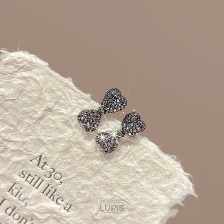 ≪1個入り≫パヴェリボンミニヘアクリップ | LUPIS | 詳細画像2 