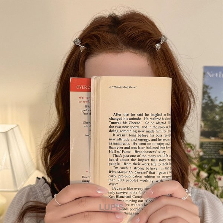 ≪1個入り≫パヴェリボンミニヘアクリップ | LUPIS | 詳細画像3 