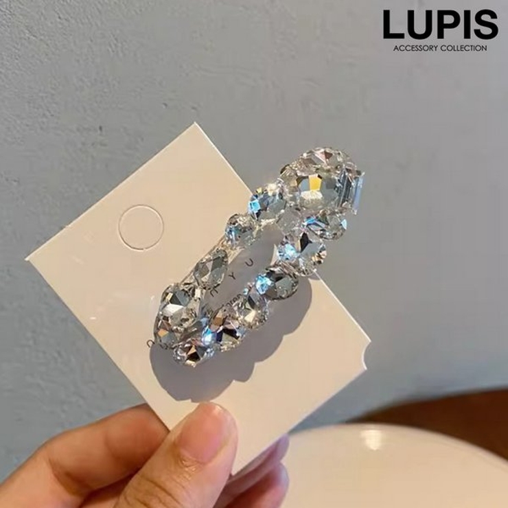 クリスタルビジューヘアクリップ | LUPIS | 詳細画像1 