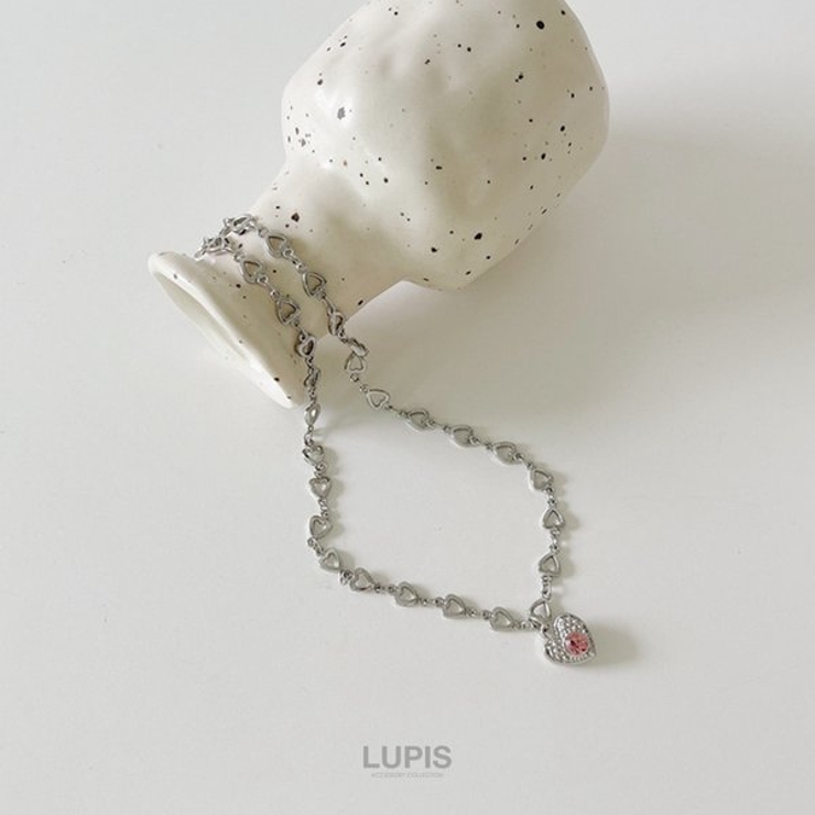 ハートチェーンネックレス | LUPIS | 詳細画像5 