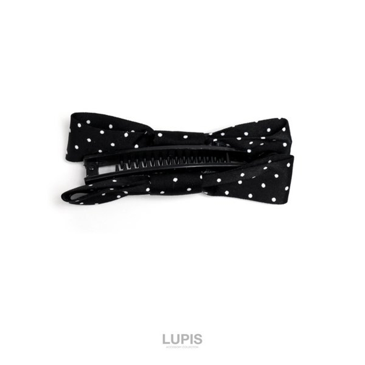 ドット柄リボンバナナクリップ | LUPIS | 詳細画像4 