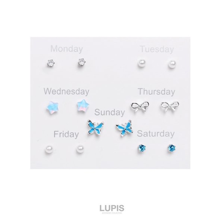 シンプルガーリーピアスセット | LUPIS | 詳細画像2 