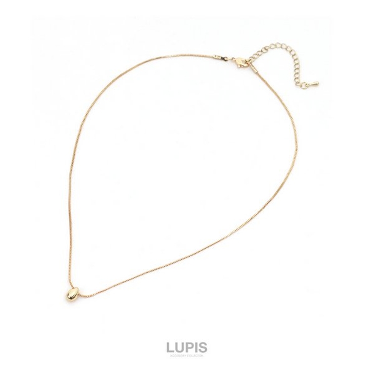 シンプルビーンネックレス | LUPIS | 詳細画像2 