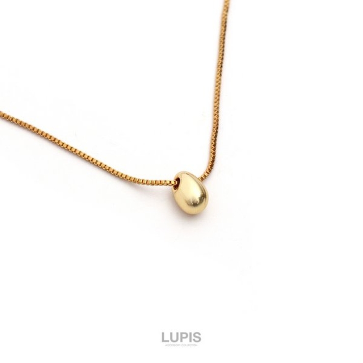 シンプルビーンネックレス | LUPIS | 詳細画像3 