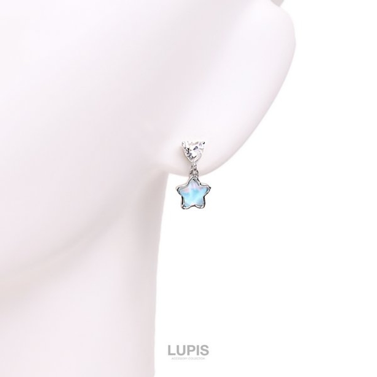 【S925ポスト】ハート×スターピアス | LUPIS | 詳細画像5 