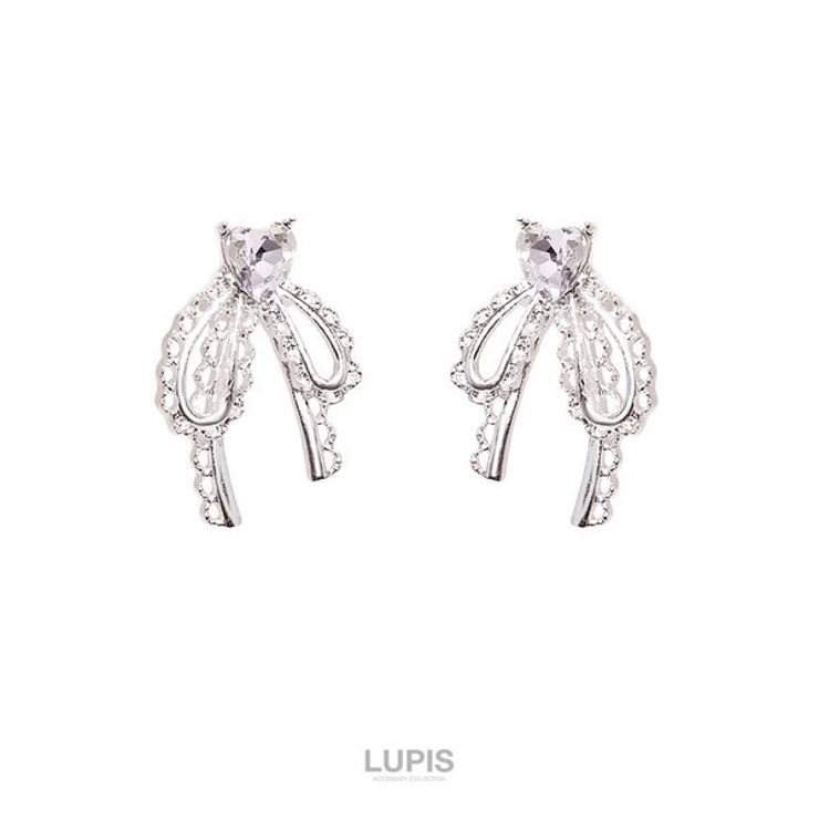 レースリボンピアス | LUPIS | 詳細画像2 