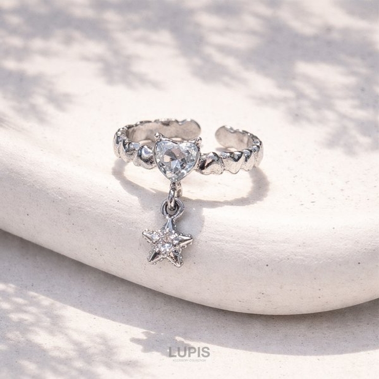 ハート×スターチャームリング | LUPIS | 詳細画像3 