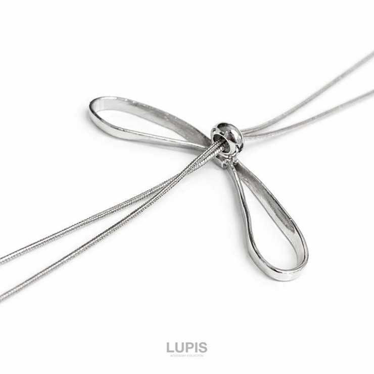リボンスライドネックレス | LUPIS | 詳細画像3 