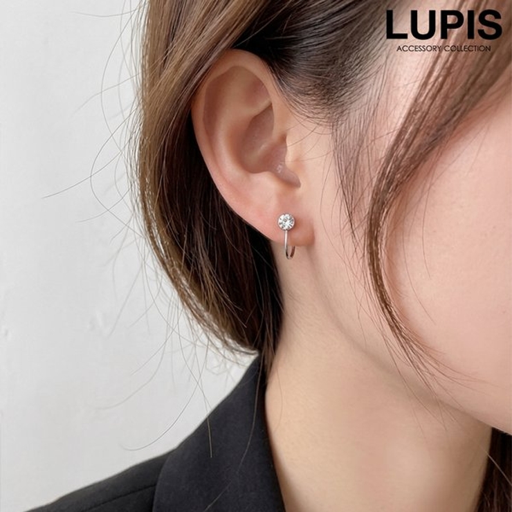 ≪片耳用/1個入り≫カラージュエルイヤリング | LUPIS | 詳細画像1 