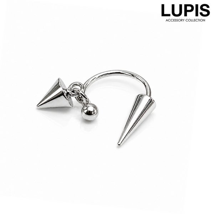 【18G】スパイクチャームサーキュラーバーベルボディピアス | LUPIS | 詳細画像1 