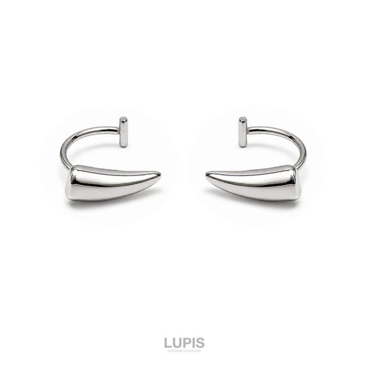 【左右セット】牙フェイクリップピアス | LUPIS | 詳細画像4 