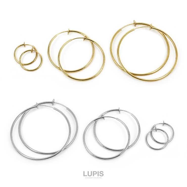 シンプルフープイヤリング | LUPIS | 詳細画像2 