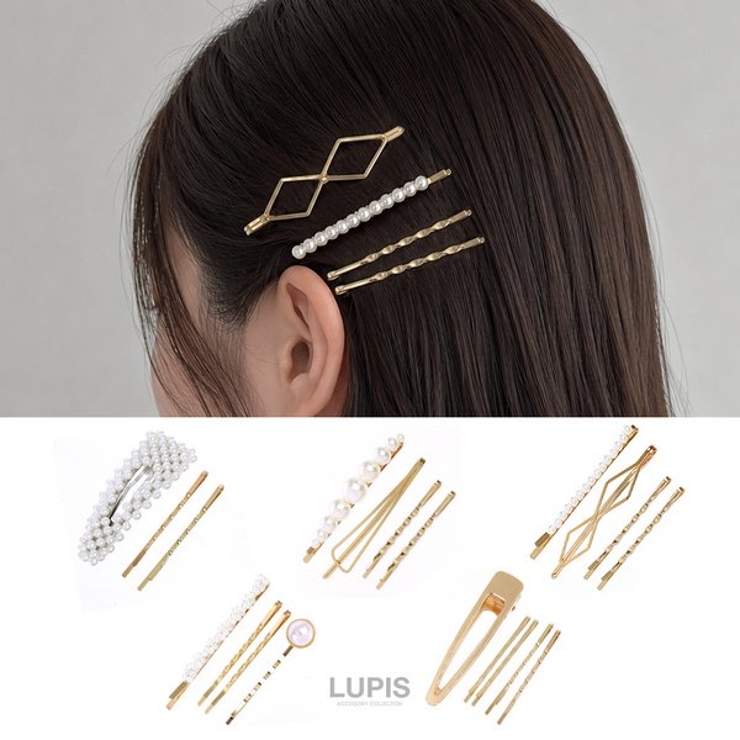 パール×ゴールドヘアピンセット | LUPIS | 詳細画像9 