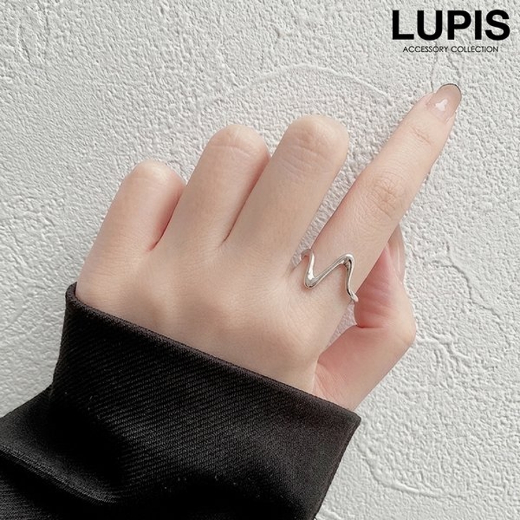 シェブロンメタルリング【指輪】 | LUPIS | 詳細画像1 