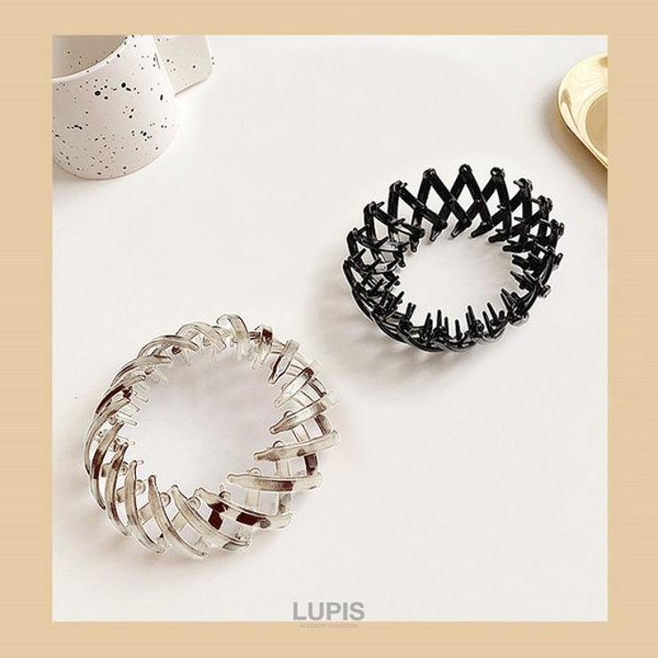 べっ甲ポニーリング【ヘアアクセサリー】 | LUPIS | 詳細画像6 