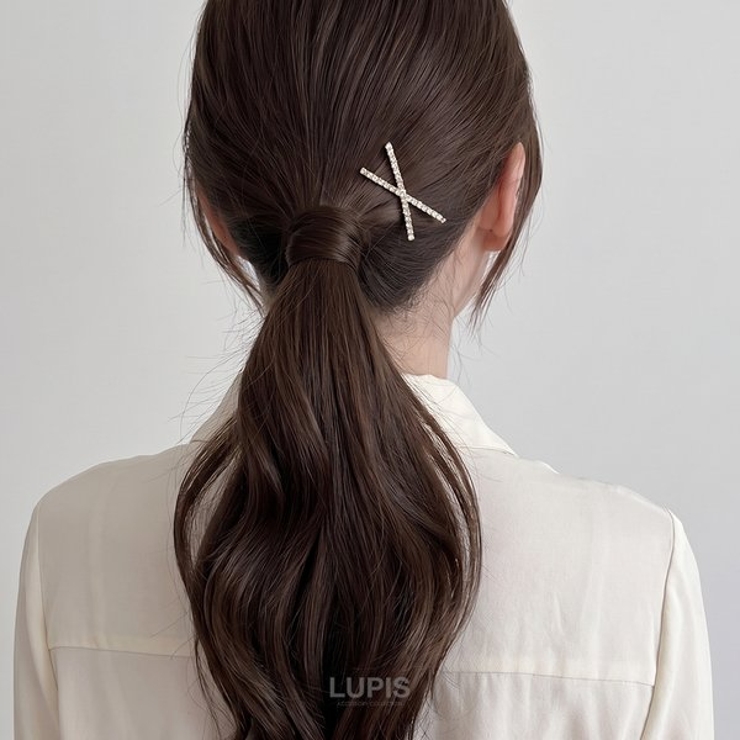 ≪1個入り≫クロスラインヘアピン | LUPIS | 詳細画像2 