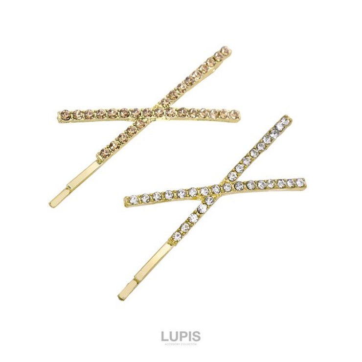 ≪1個入り≫クロスラインヘアピン | LUPIS | 詳細画像3 