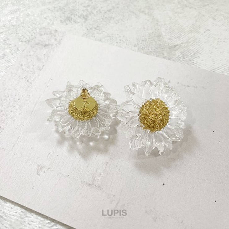 サンフラワークリアピアス | LUPIS | 詳細画像4 