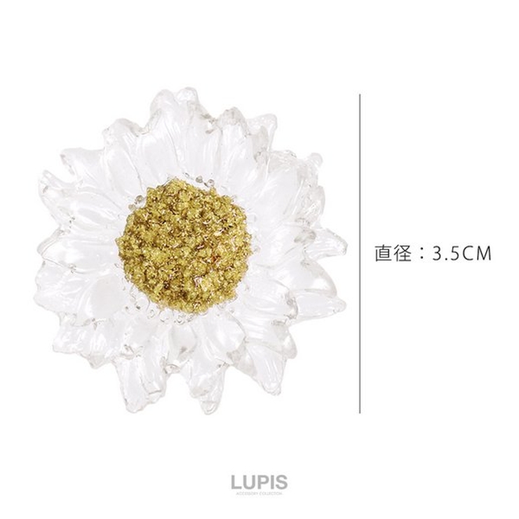 サンフラワークリアピアス | LUPIS | 詳細画像7 