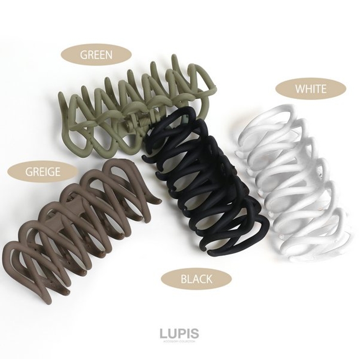 マットラインバンスクリップ【ヘアアクセサリー】 | LUPIS | 詳細画像2 