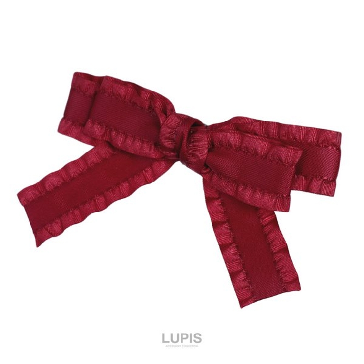 フリルリボンヘアクリップ | LUPIS | 詳細画像4 