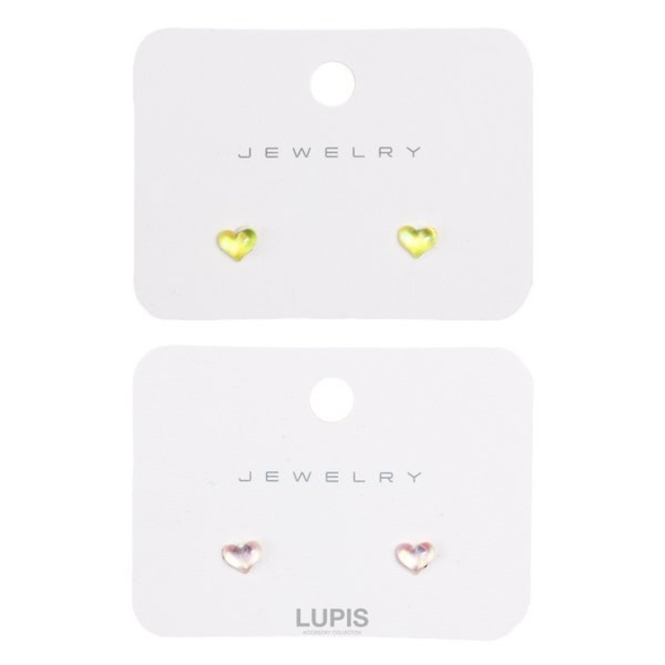 クリアカラープチハートピアス【小さめ S925ポスト】 | LUPIS | 詳細画像4 